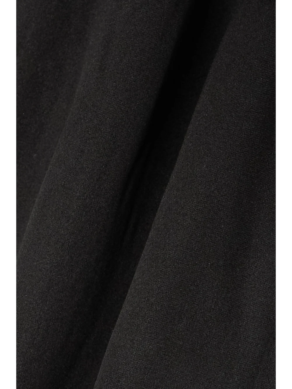 Close-up detail of the Sasuphi Valentina Duchesse Silk Tapered Track Pants