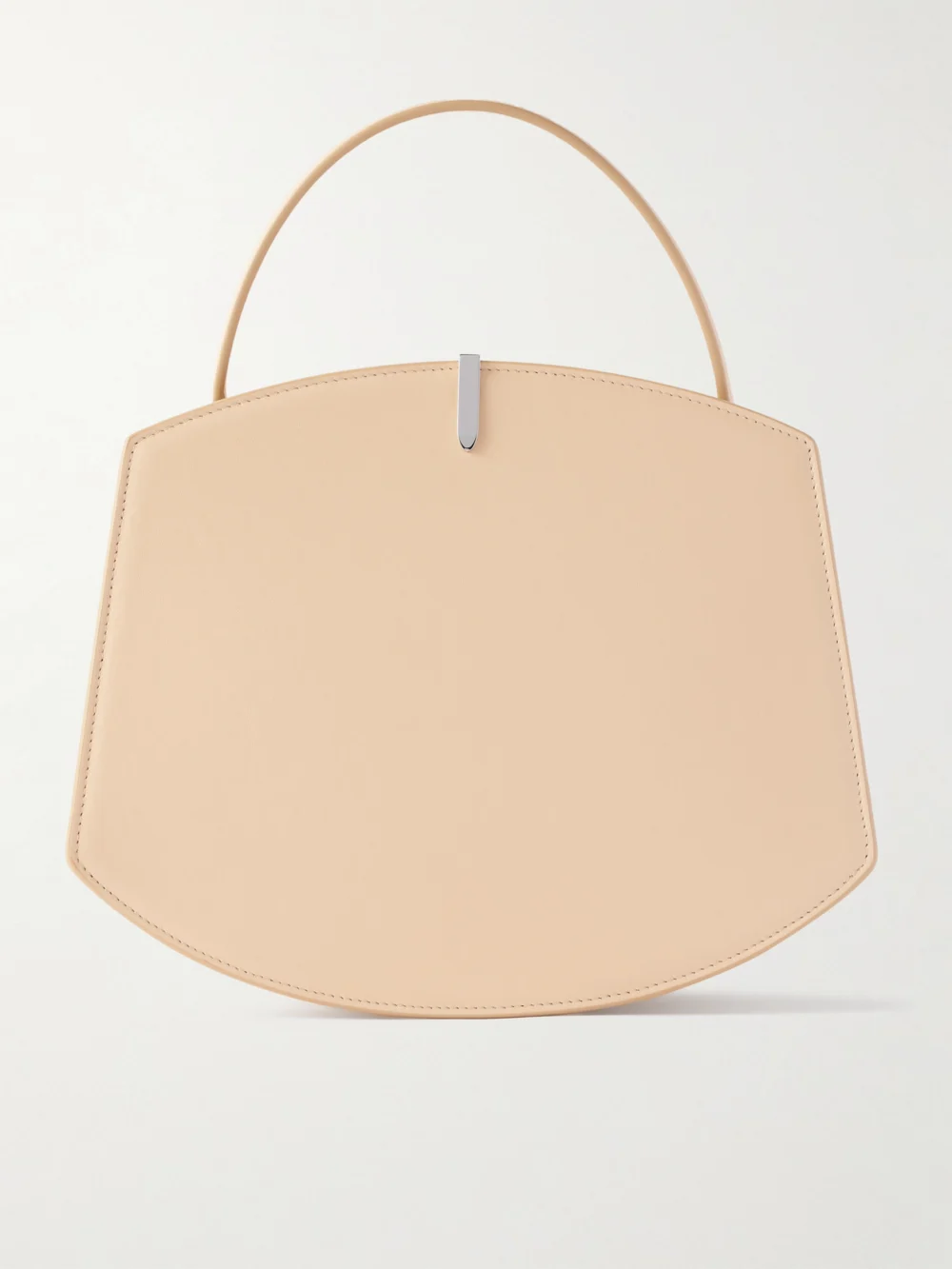 Savette Florence 25 Leather Tote in ecru