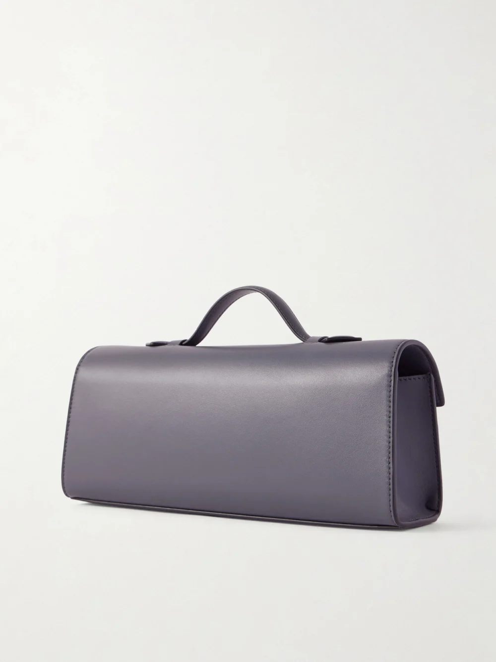 Back view of the Savette Slim Symmetry Leather Top-handle Bag