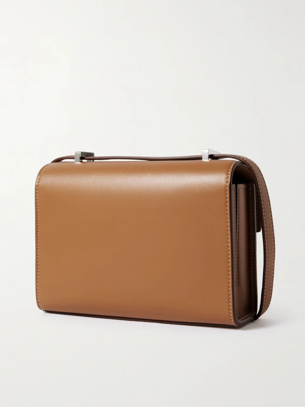 Back view of the Savette Symmetry Leather Tote