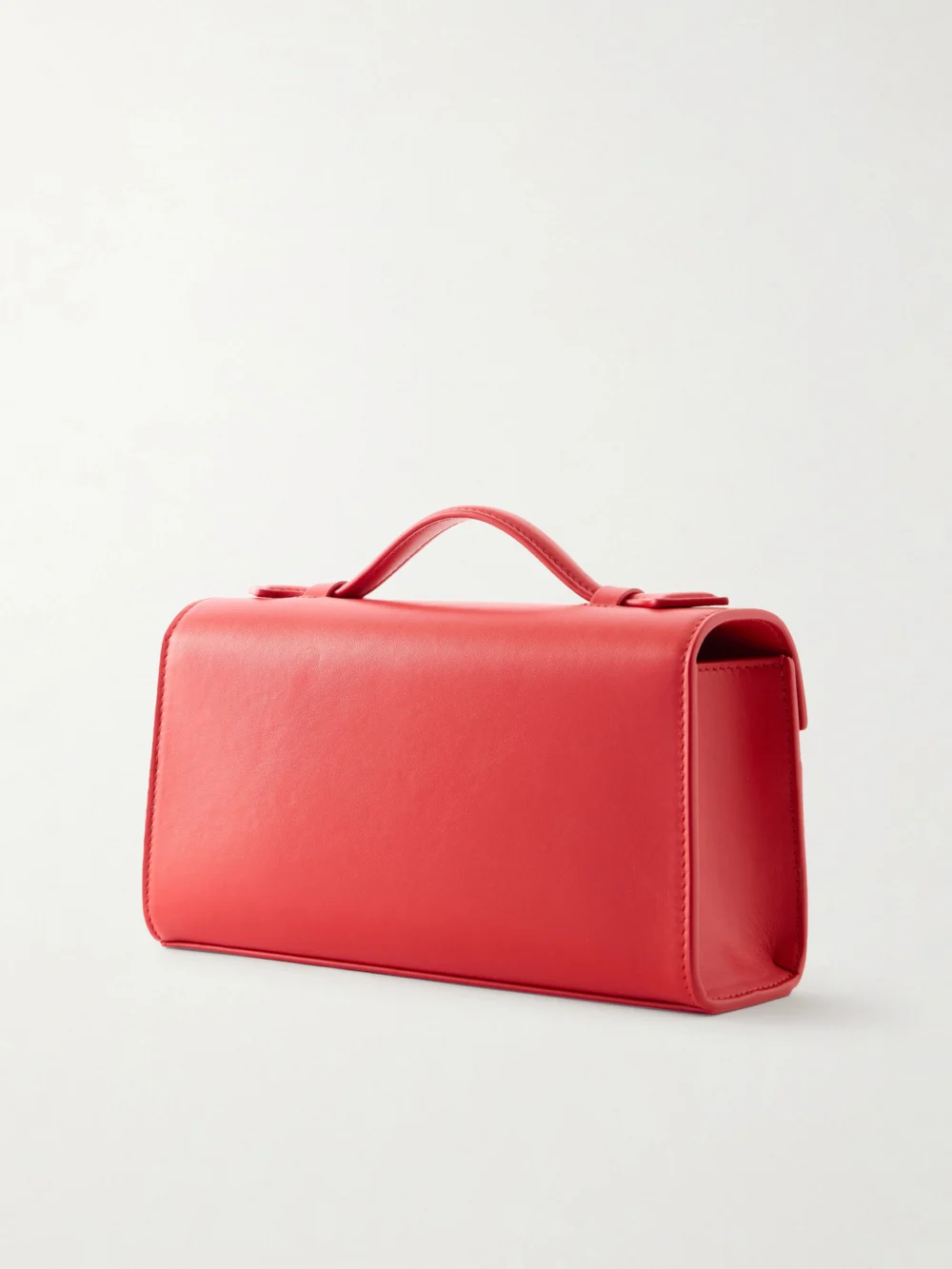 Back view of the Savette Symmetry Pochette Leather Tote