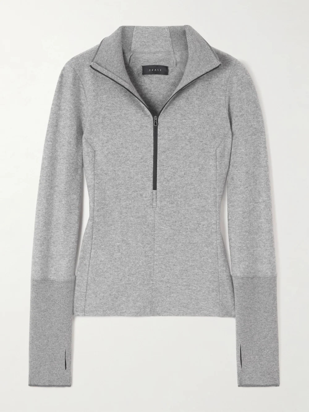 Sease Ariel Fleece Ski Top in gray