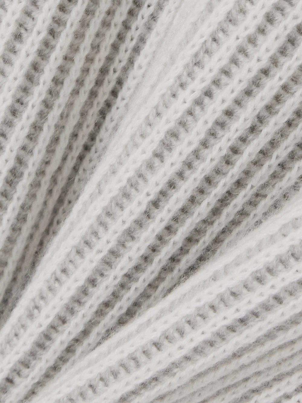 Close-up detail of the Sease Ribbed Cashmere Sweater