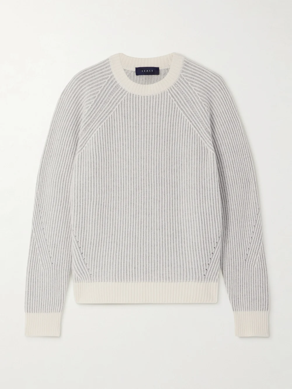 Sease Ribbed Cashmere Sweater in gray