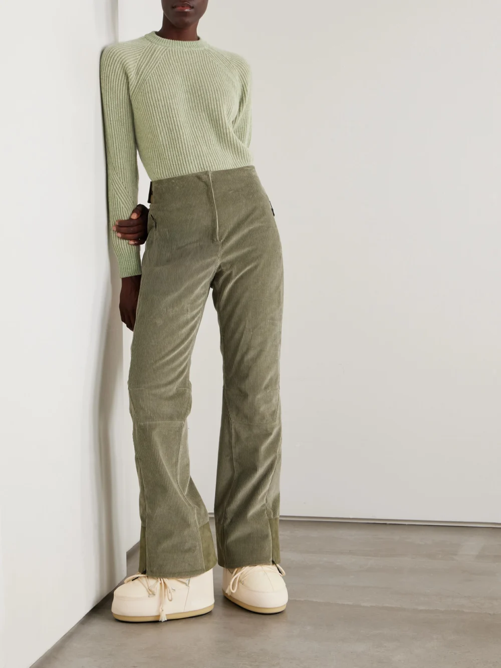 Sease Ribbed Cashmere Sweater, worn by a model