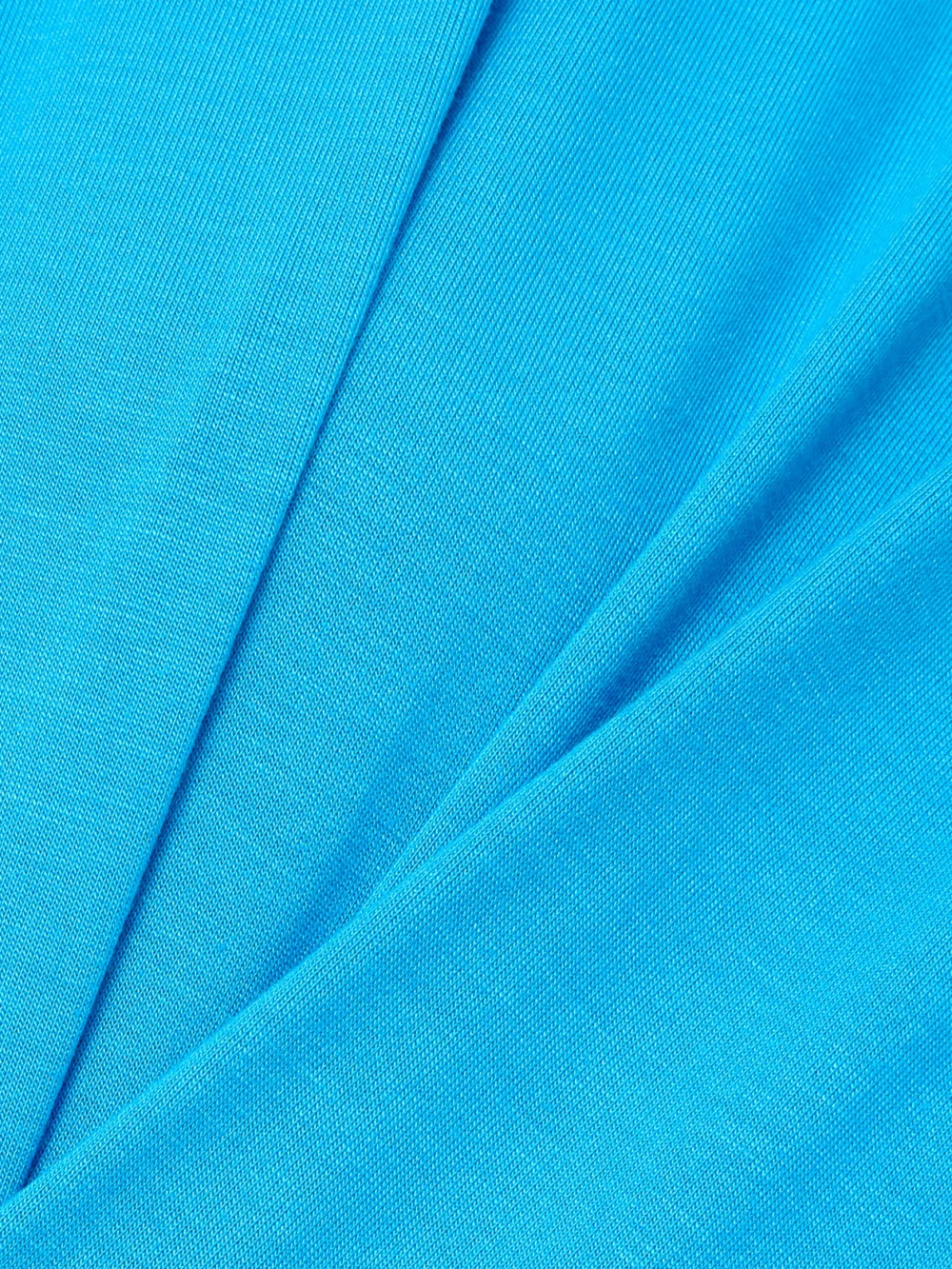 Close-up detail of the Sergio Hudson Gathered Stretch-bamboo Viscose and Wool-jersey Midi Dress