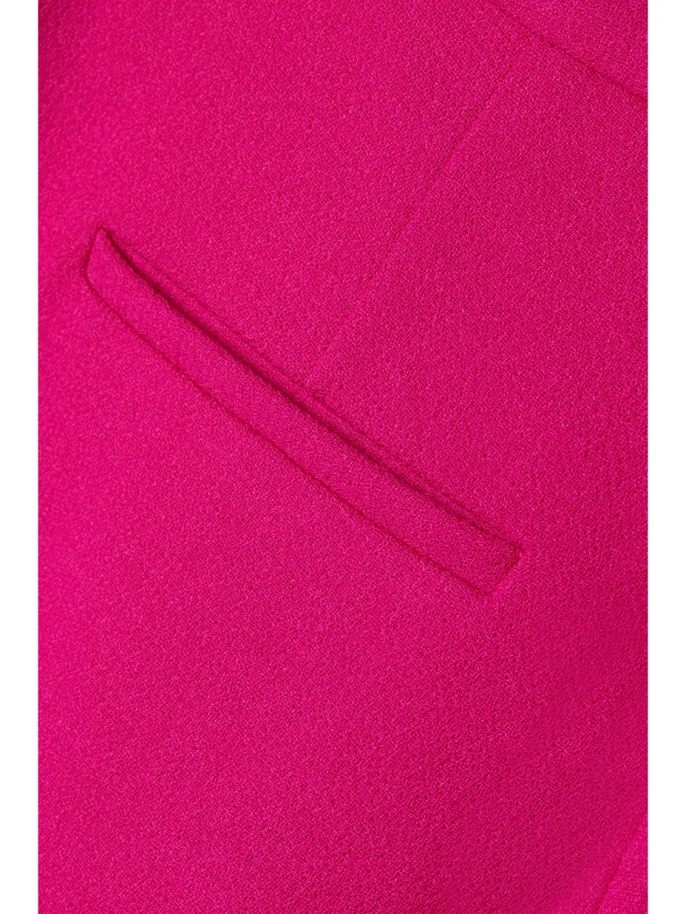 Close-up detail of the Sergio Hudson Wool-crepe Flared Pants