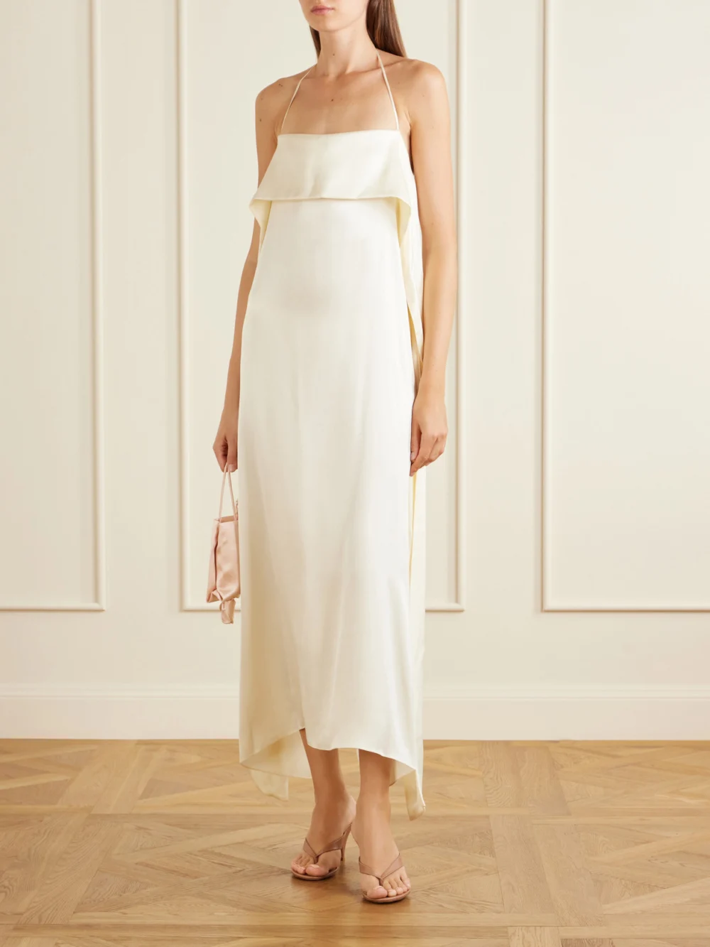 Sharon Wauchob Edita Silk Maxi Dress, worn by a model