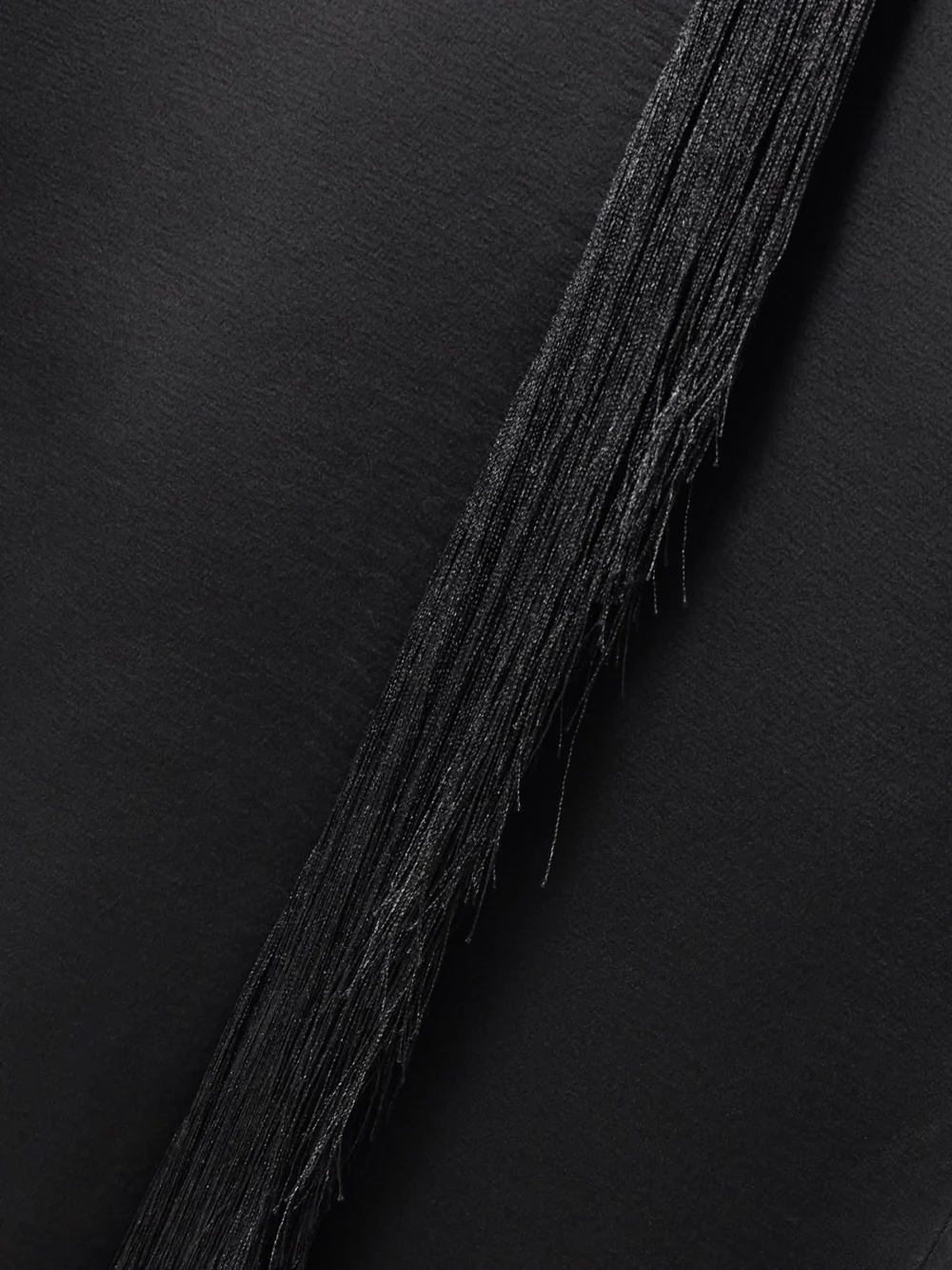 Close-up detail of the Sharon Wauchob Kara Double-breasted Duchesse-satin Jacket