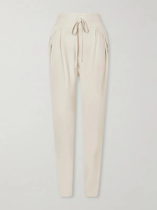 Sharon Wauchob The Vardar Silk-blend Straight-leg Pants
