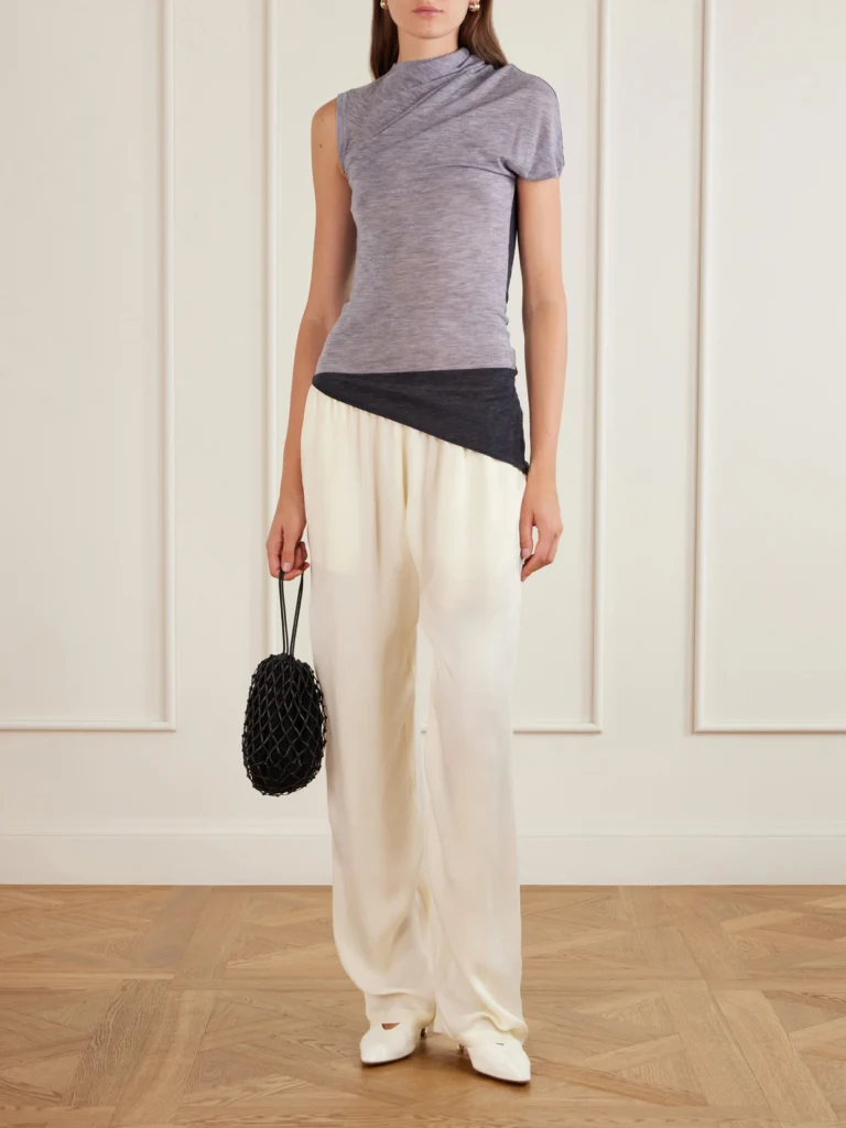 Sharon Wauchob Willla Asymmetric Wool Tank