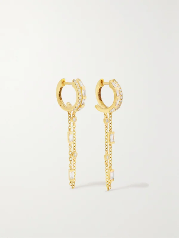 Shay 18-karat Gold Diamond Hoop Earrings