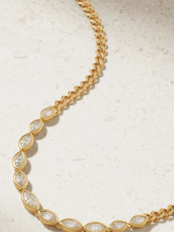 Shay 18-karat Gold Diamond Necklace