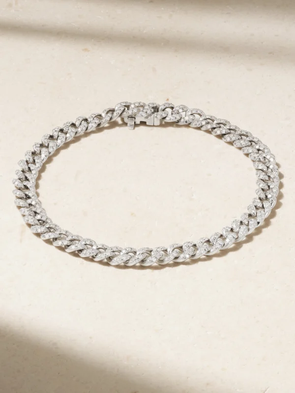 Shay 18-karat White Gold Diamond Bracelet