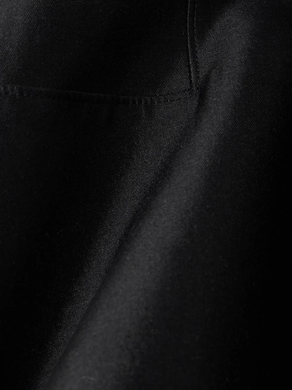 Close-up detail of the Shushu/Tong Bow-embellished Cutout Wool and Silk-blend Mini Dress