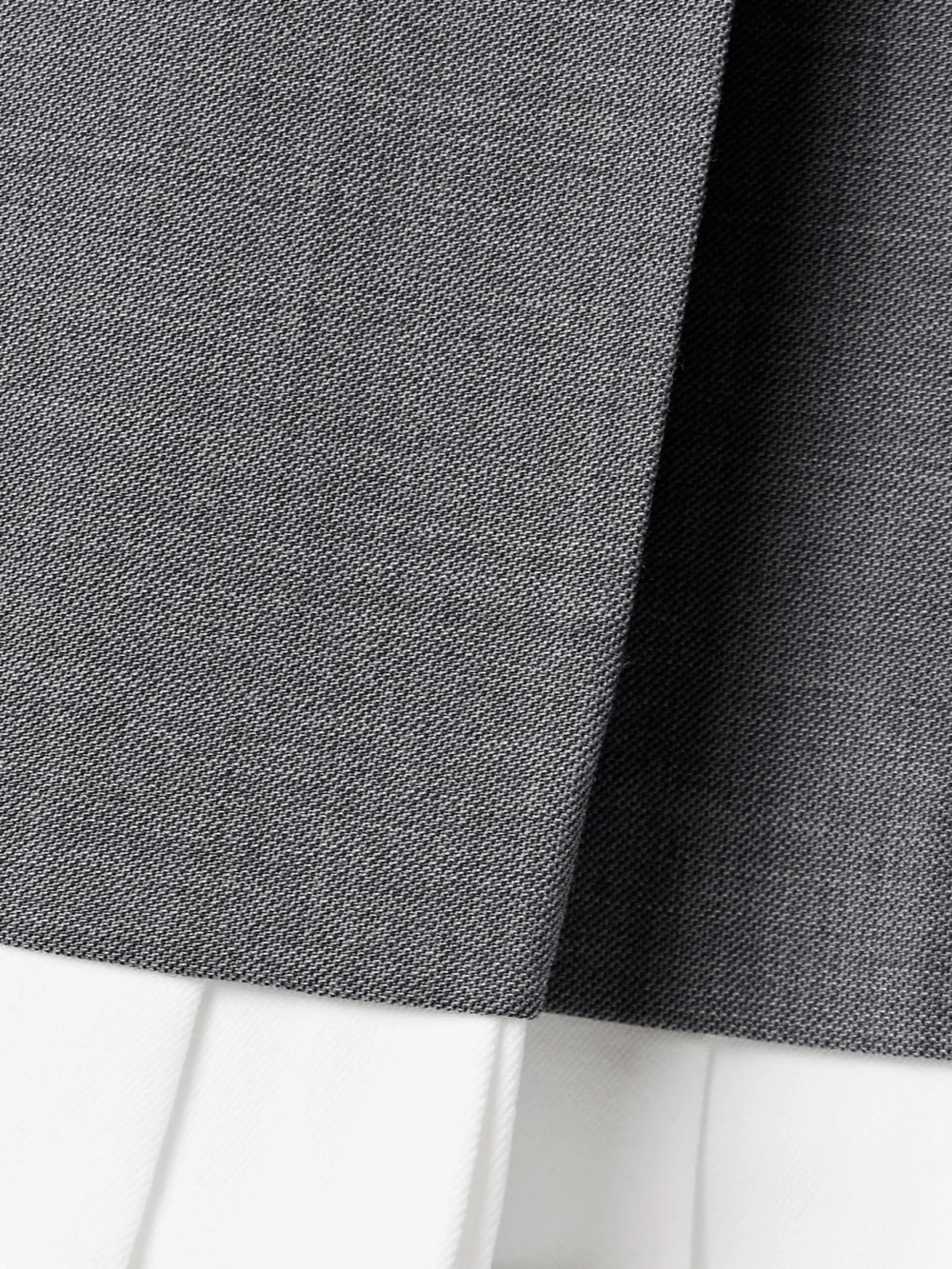 Close-up detail of the Shushu/Tong Layered Pleated Twill Dress