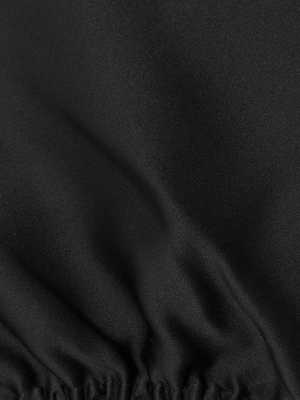 Close-up detail of the Shushu/Tong Satin Shorts