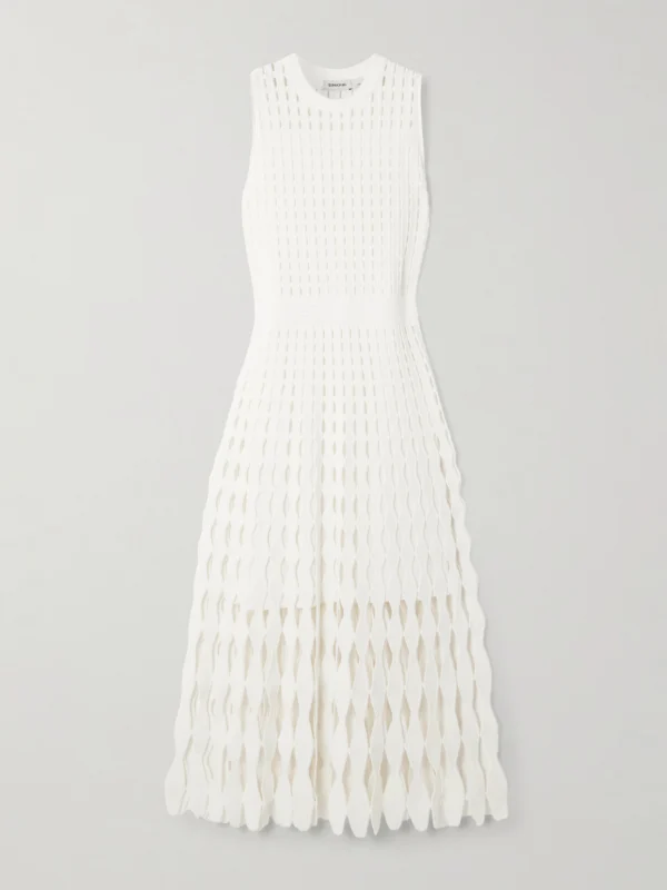 Simkhai Zyla Cutout Jersey Midi Dress