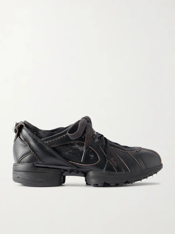 Simone Rocha + Adidas Originals Clima Embellished Lace-trimmed Leather Sneakers