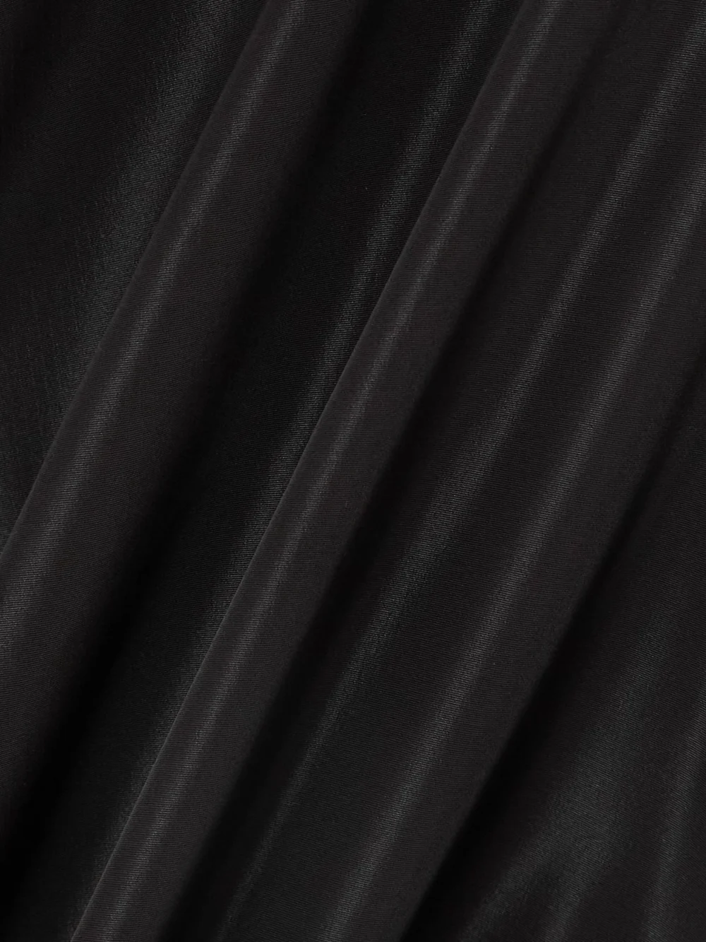 Close-up detail of the Simone Rocha Draped Taffeta Peplum Top
