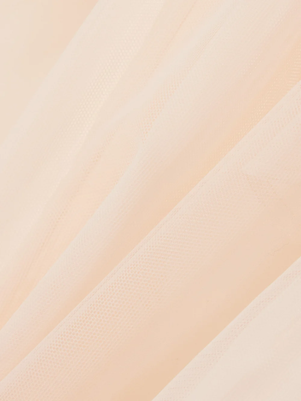Close-up detail of the Simone Rocha Gathered Layered Tulle Midi Dress