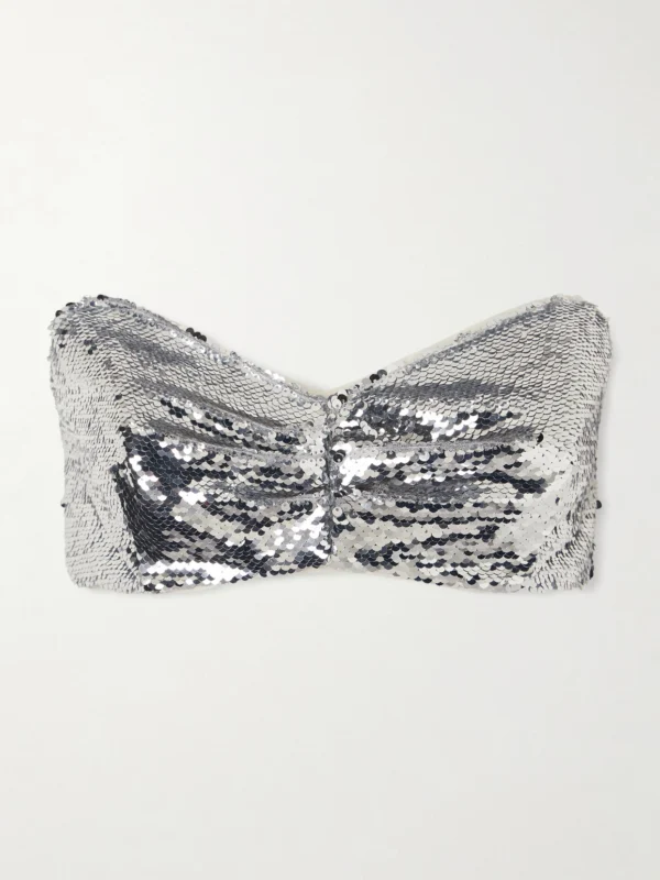 Simone Rocha Sequined Tulle Top