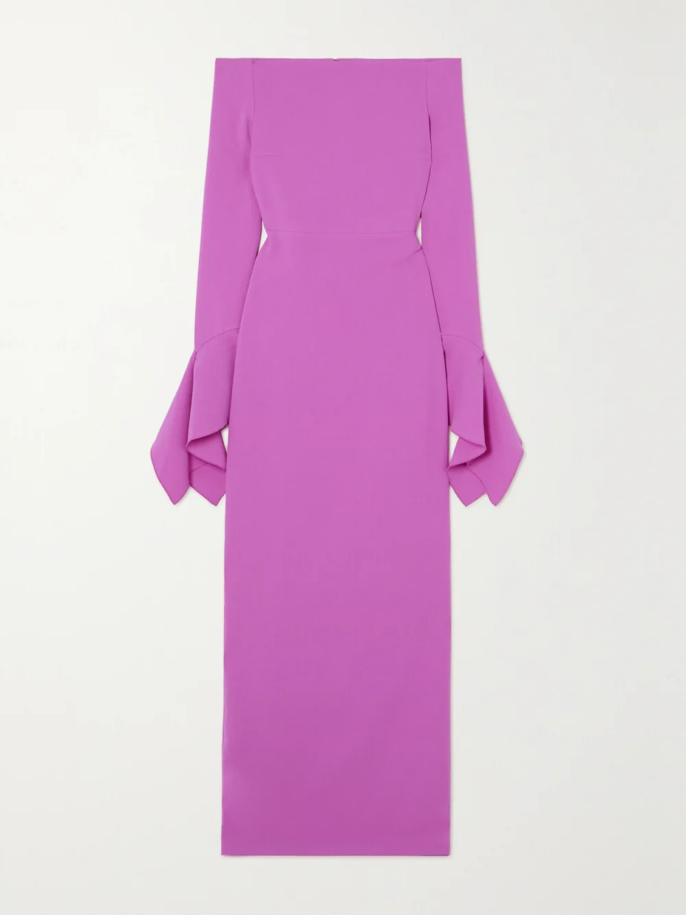 Solace London Amalie Crepe Gown in pink