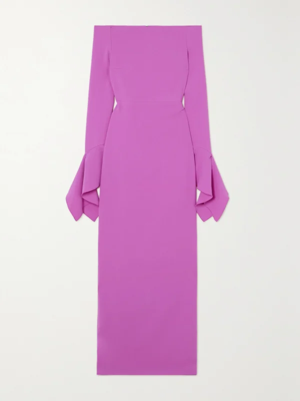 Solace London Amalie Crepe Gown
