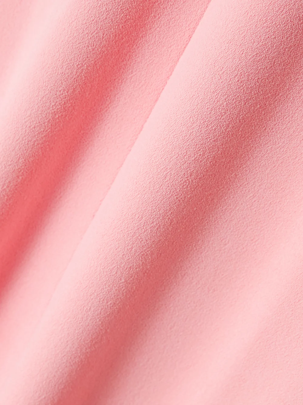 Close-up detail of the Solace London Anderson Strapless Crepe Gown