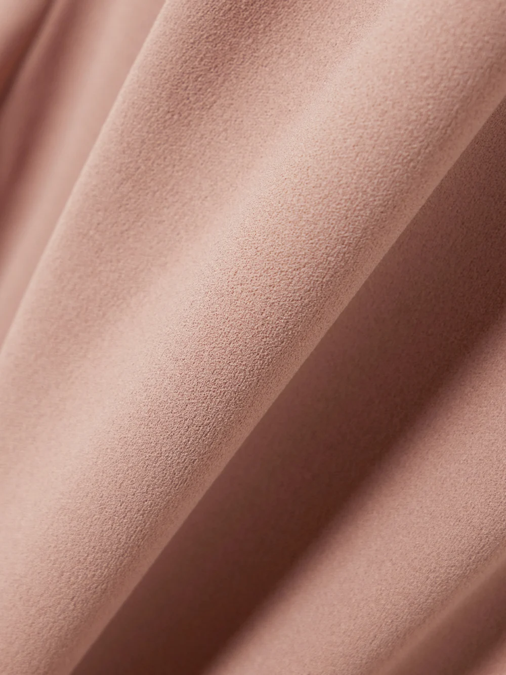 Close-up detail of the Solace London Illona Crepe Halterneck Gown