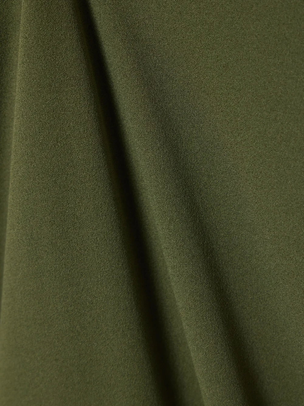 Close-up detail of the Solace London Joni Stretch-crepe Maxi Dress