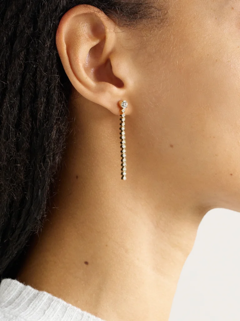 Sophie Bille Brahe 18-karat Recycled Gold Diamond Earrings