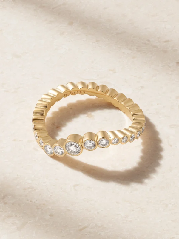 Sophie Bille Brahe Sky Classic 18-karat Recycled Gold Diamond Ring