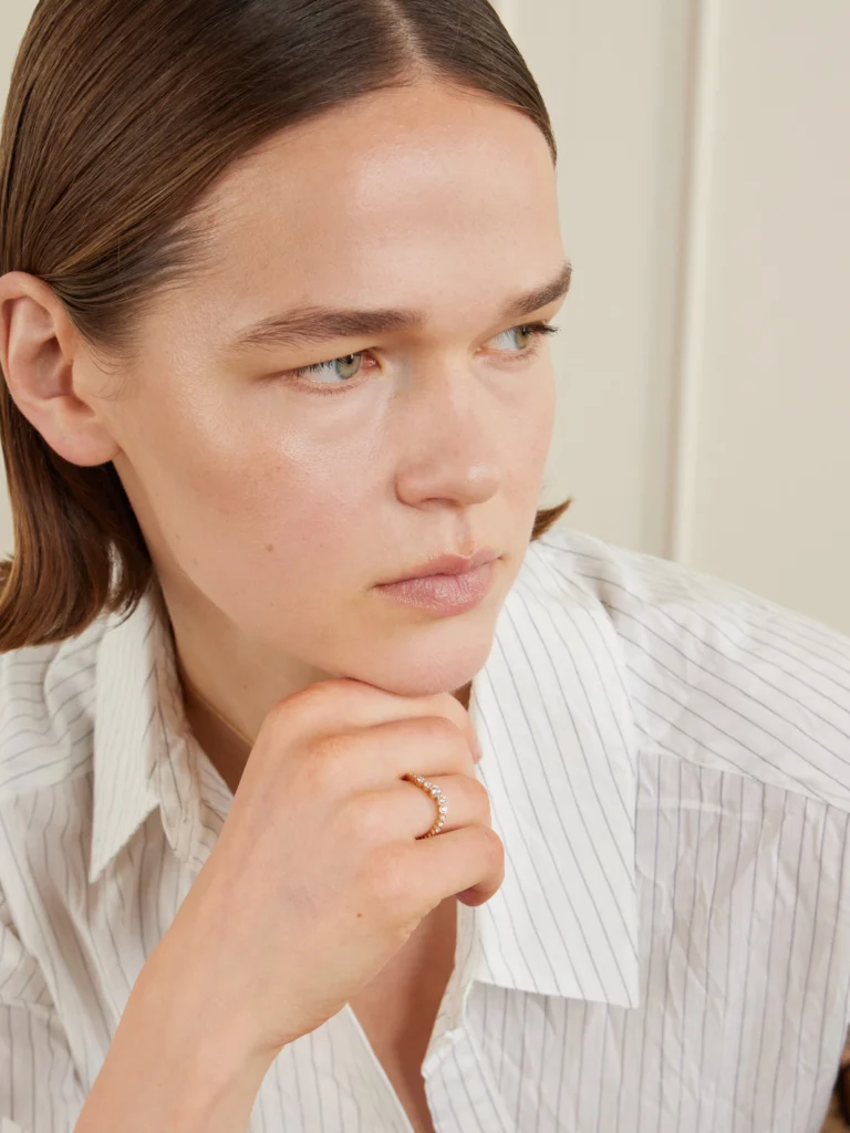 Sophie Bille Brahe Sky Classic 18-karat Recycled Gold Diamond Ring
