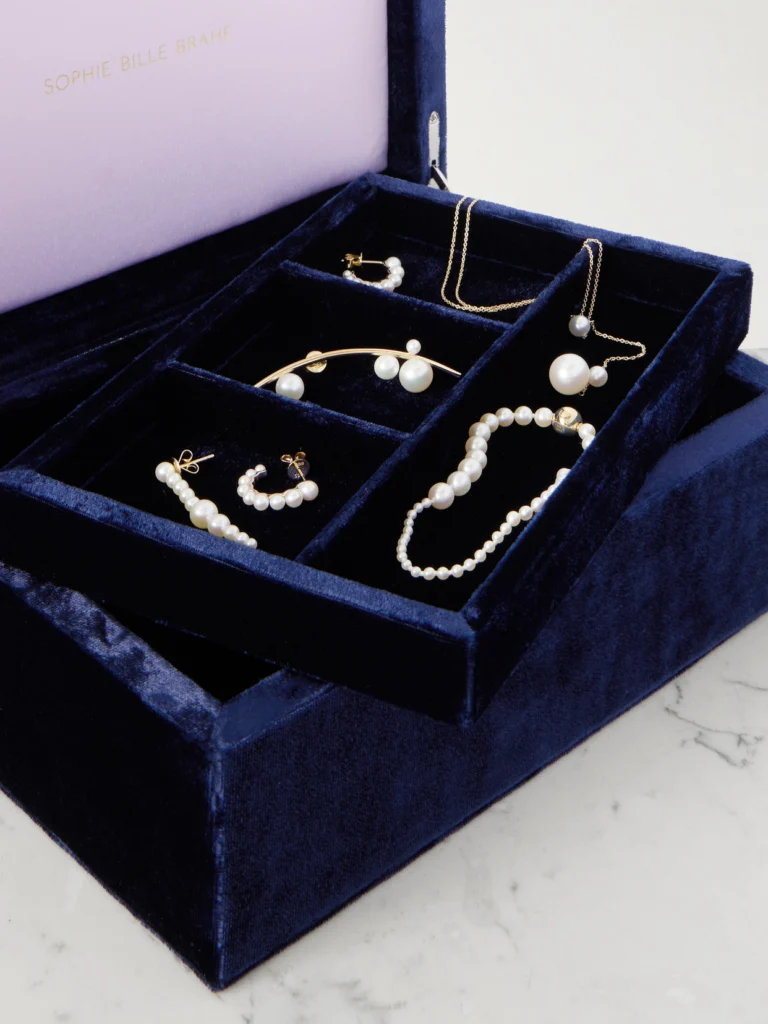 Sophie Bille Brahe Trésor Grande Velvet Jewelry Box