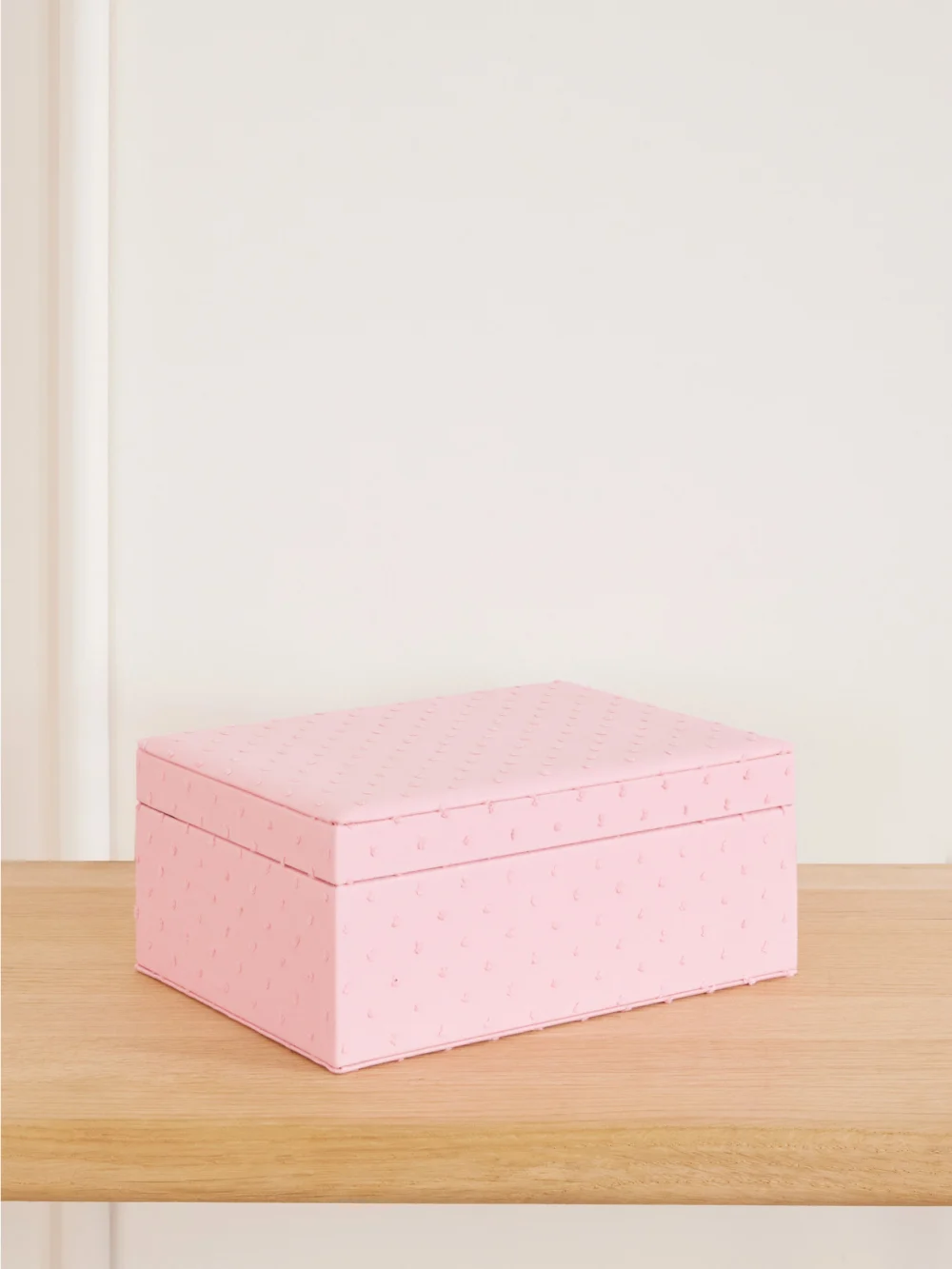 Sophie Bille Brahe Trésor Organic Cotton Jewelry Box in pink