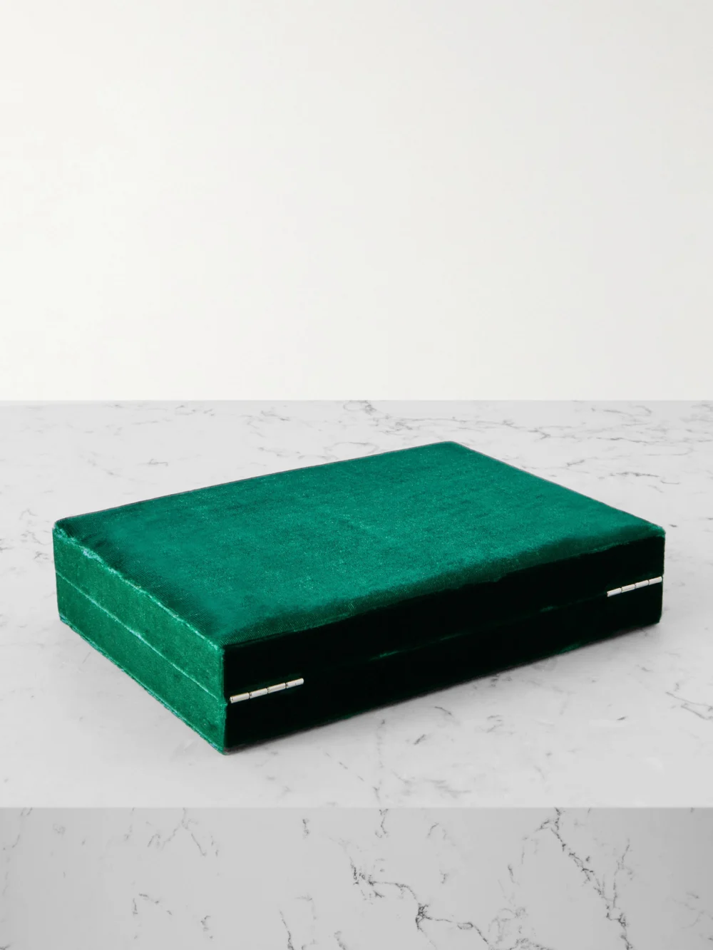 Back view of the Sophie Bille Brahe Trésor Velvet Jewelry Box