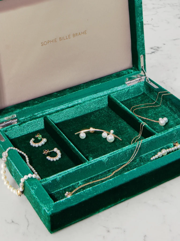 Sophie Bille Brahe Trésor Velvet Jewelry Box