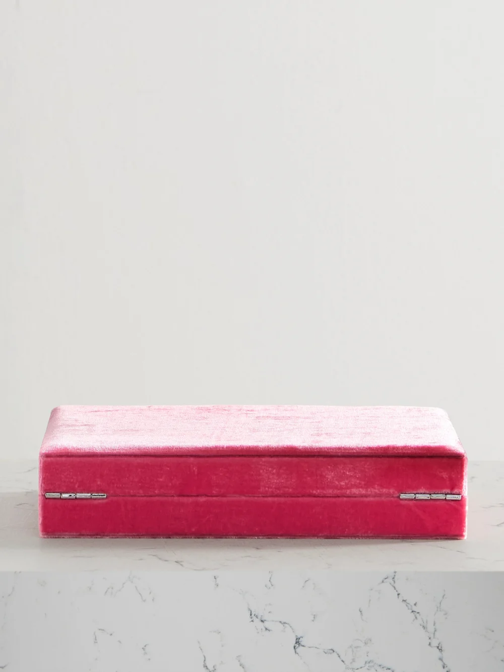 Back view of the Sophie Bille Brahe Trésor Velvet Jewelry Box