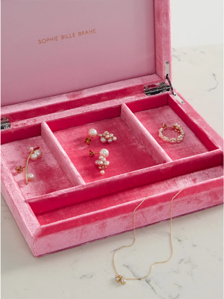 Sophie Bille Brahe Trésor Velvet Jewelry Box