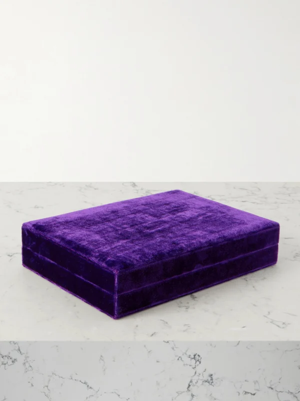 Sophie Bille Brahe Trésor Velvet Jewelry Box