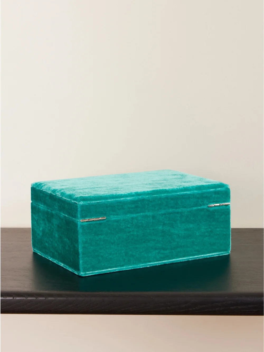 Back view of the Sophie Bille Brahe Velvet Jewelry Box