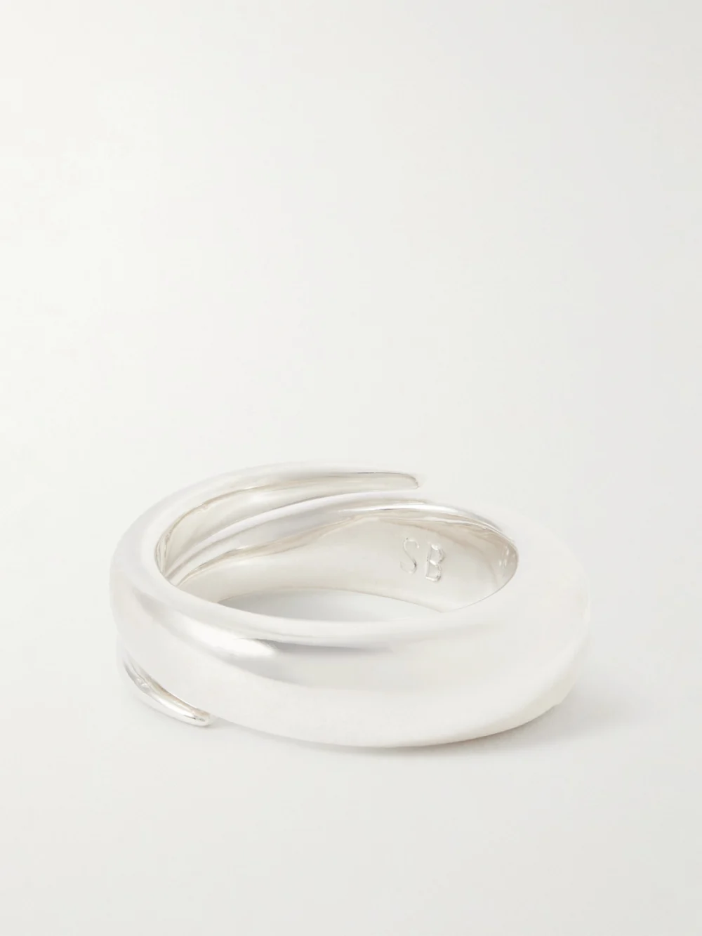 Back view of the Sophie Buhai Winding Medium Silver Ring