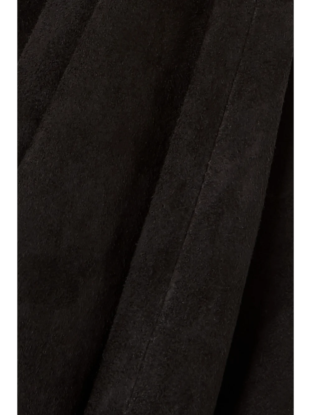 Close-up detail of the Sprwmn Suede Leggings