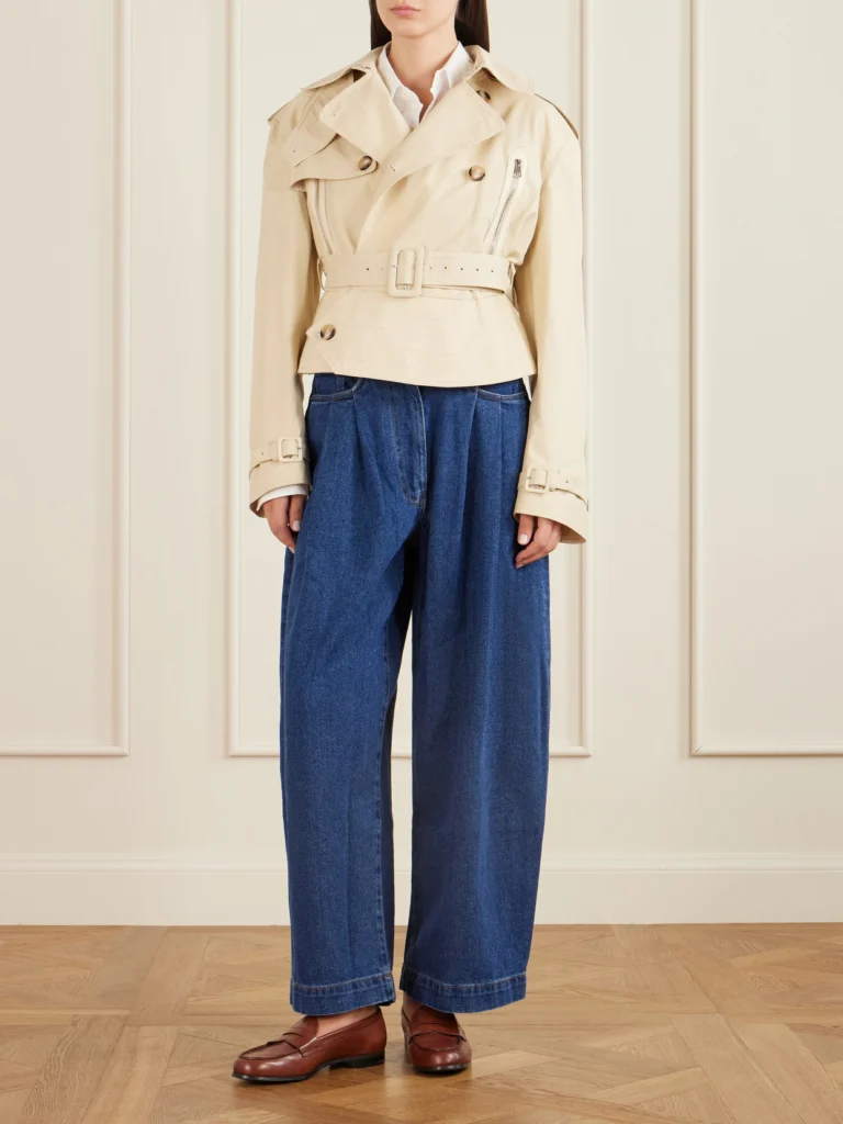S.S. Daley Ivy High-rise Wide-leg Jeans