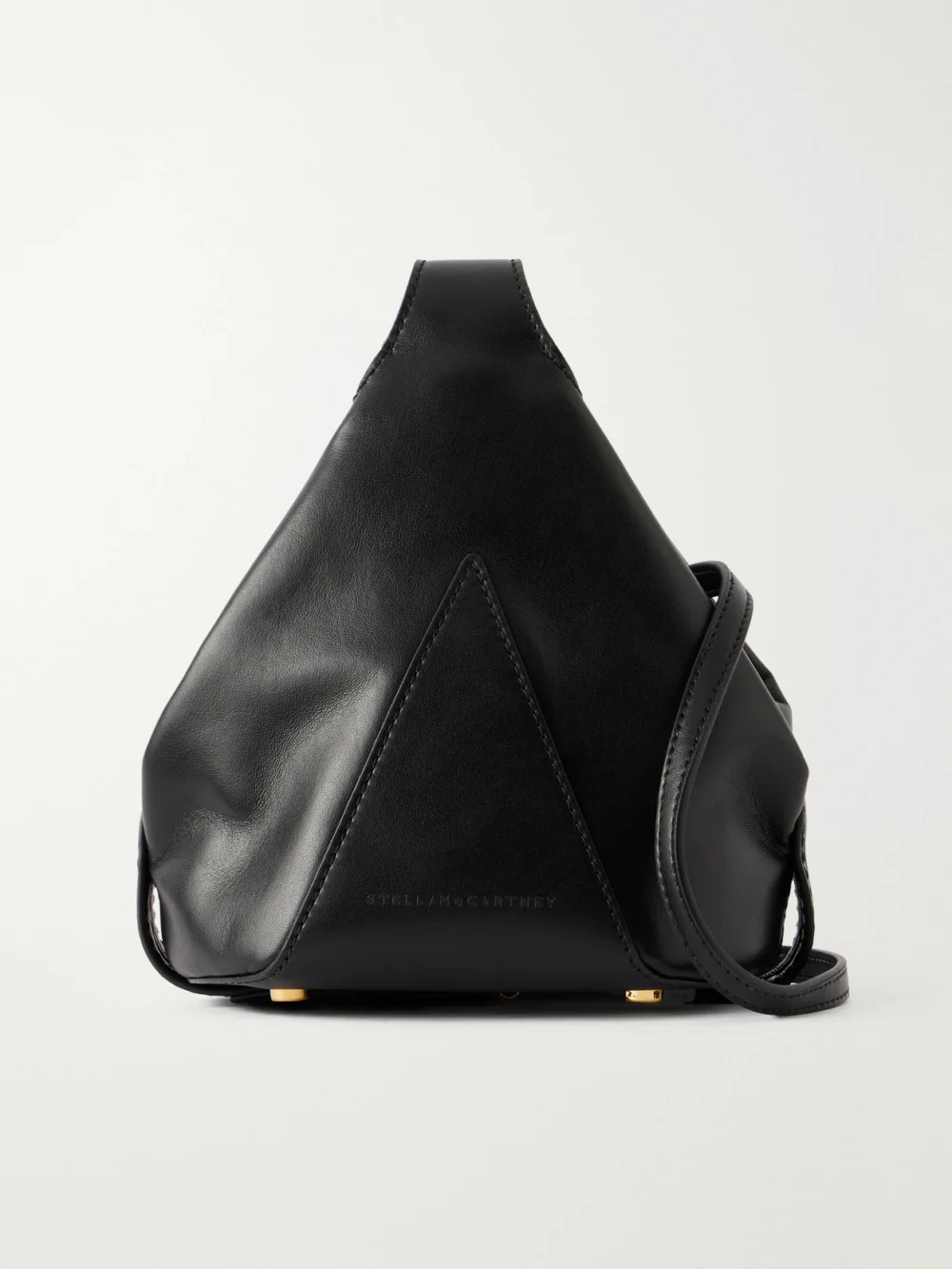 Stella McCartney Appaloosa Tiny Vegan Material Shoulder Bag in black
