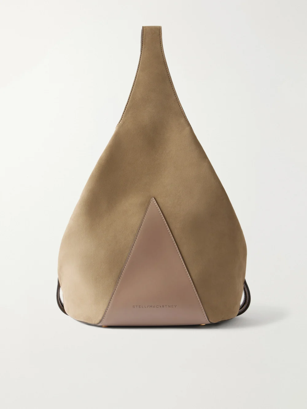Stella McCartney Appaloosa Vegan Material Shoulder Bag in taupe