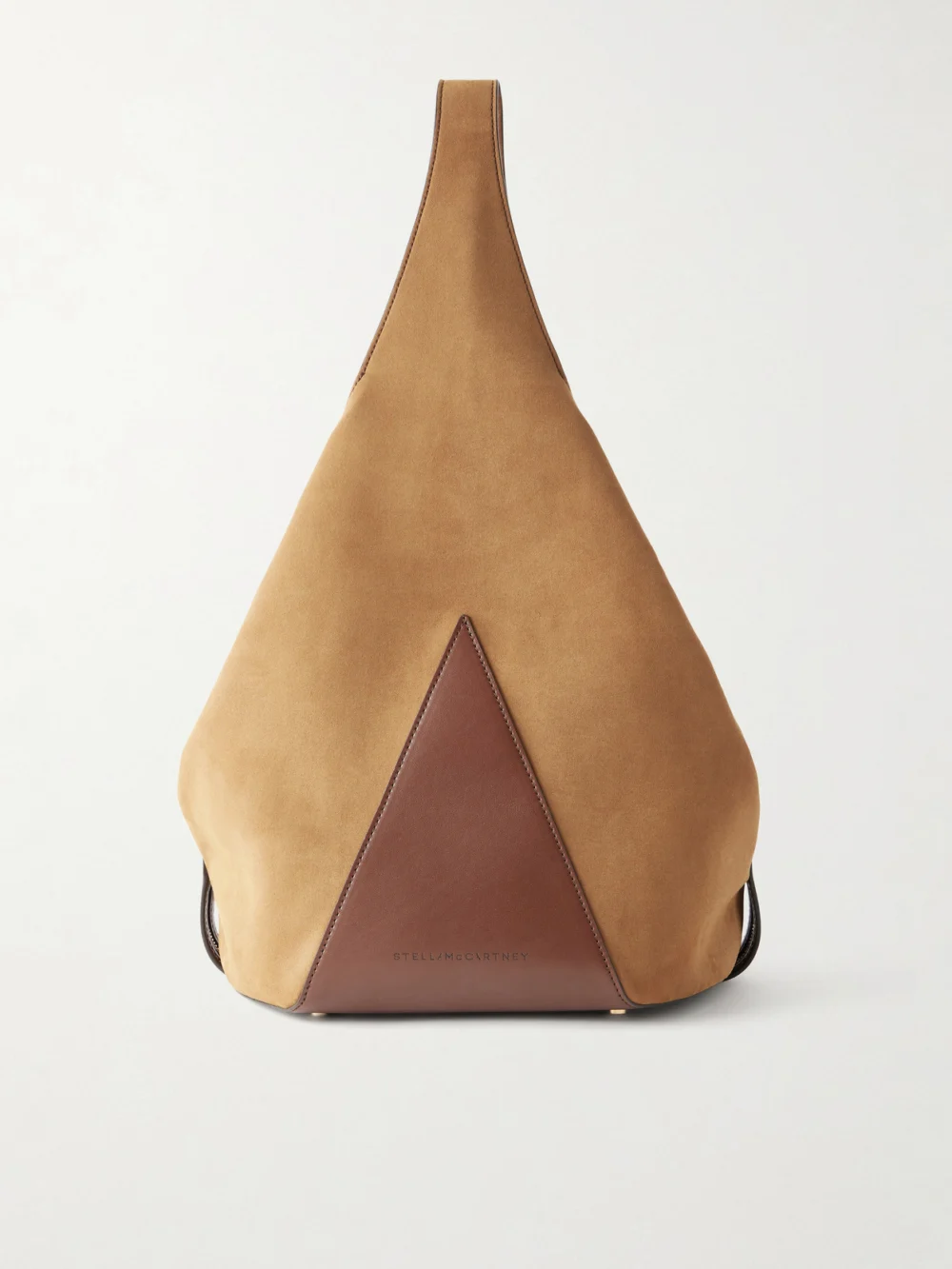 Stella McCartney Appaloosa Vegetarian Material Shoulder Bag in tan