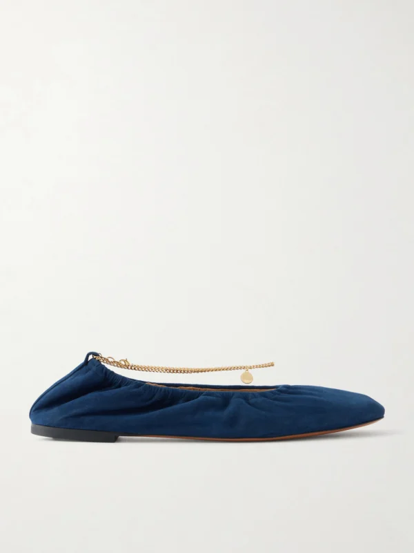 Stella McCartney Ballerina Alter Suede Flats