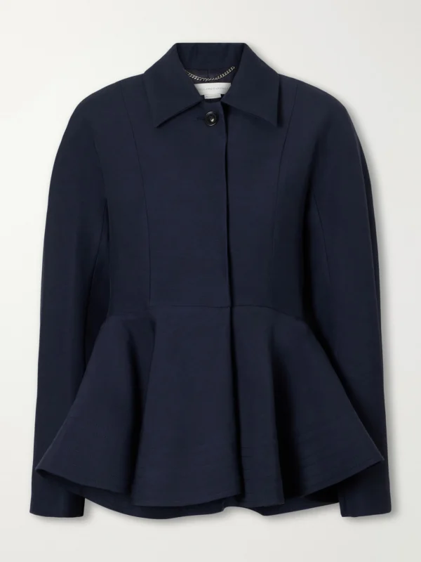 Stella McCartney Crepe Peplum Jacket